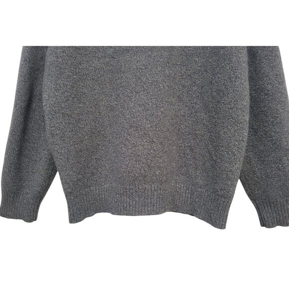 Vintage Valentino Wool Angora Cashmere Sweater Cable Knit Pullover - Picture 9 of 15